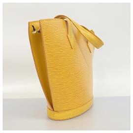 Louis Vuitton-Louis Vuitton Epi Saint Jacques Handbag-Yellow