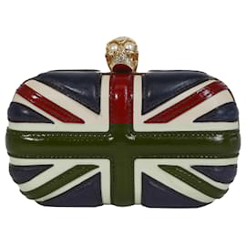 Alexander Mcqueen-Union Jack Clutch-Multiple colors