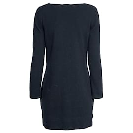 Chanel-Knitted Dress-Black