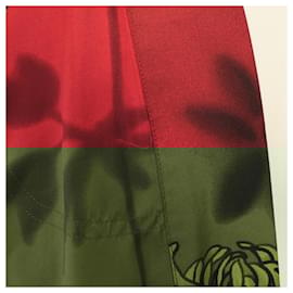 Gucci-Vintage Kimono Robe-Red,Dark red