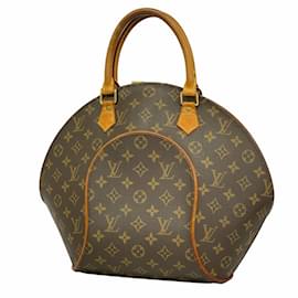 Louis Vuitton-Louis Vuitton Monogram Ellipse MM Handbag-Brown