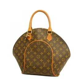 Louis Vuitton-Louis Vuitton Monogram Ellipse MM Handbag-Brown