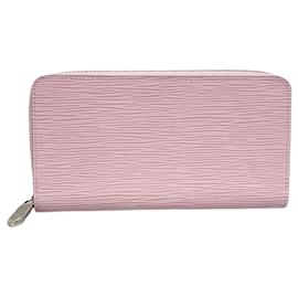 Louis Vuitton-Louis Vuitton Long Wallet Epi Zippy M61863-Pink