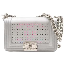Chanel-Chanel Boy-Silvery
