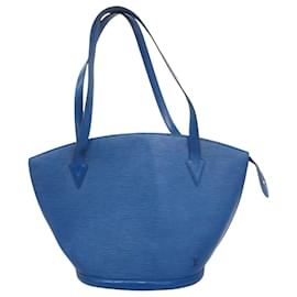 Louis Vuitton-Louis Vuitton Epi Saint Jacques Shoulder Bag-Blue