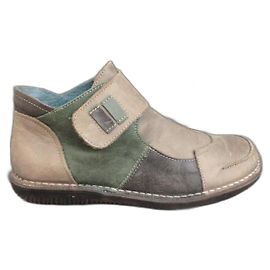 Autre Marque Pascualon Ankle Boots Beige Leather Beige