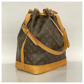Louis Vuitton-Louis Vuitton Monogram Noe M42224 Shoulder Bag-Brown