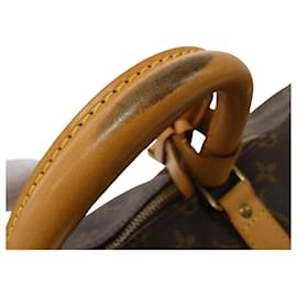 Louis Vuitton-Louis Vuitton Keepall Bandoulière 55-Brown