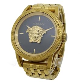 Versace-Relógio de quartzo masculino Versace Palazzo Empire Medusa com mostrador preto-Outro
