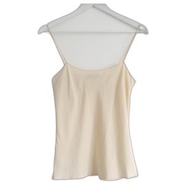 Das Nude-Seiden-Camisole-Top von The Row Beige