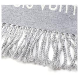 Louis Vuitton-Louis Vuitton All About Monogram Wool Shawl-Other