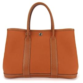 Hermès-Sac Tote TPM Hermes Garden-Orange