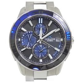 Autre Marque-Casio Oceanus Manta Men's Tough Solar Titanium Watch-Other