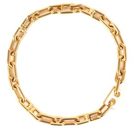Collier B Chain de Balenciaga en or Doré
