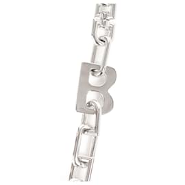 Balenciaga-Balenciaga B Chain Necklace-Silvery