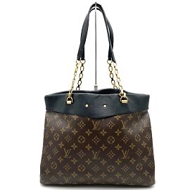 Borsa Tote Pallas Monogram di Louis Vuitton Marrone