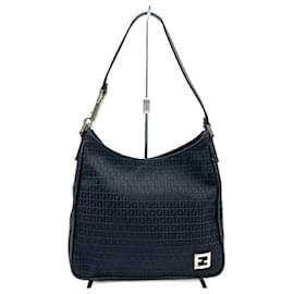 Fendi-Fendi Zucchino Handbag-Black