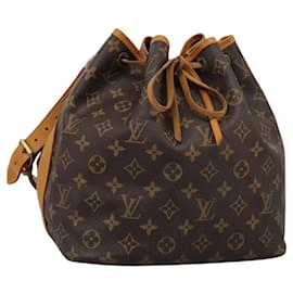 Louis Vuitton-LOUIS VUITTON Monogram Petit Noe Shoulder Bag M42226 LV Auth ki5504-Monogram