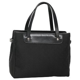 Céline Celine C Macadam Canvas Handtasche Schwarz Auth ep7965 Schwarz
