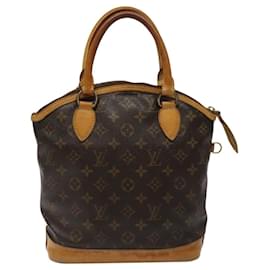 Louis Vuitton-LOUIS VUITTON Monogram Lockit Hand Bag M40102 LV Auth ep7940-Monogram