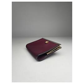 Dior-DIOR Clutch bags T.  Synthetic-Dark red