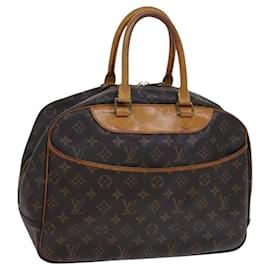 Louis Vuitton-LOUIS VUITTON Monogram Deauville Hand Bag M47270 LV Auth BD1054-Monogram