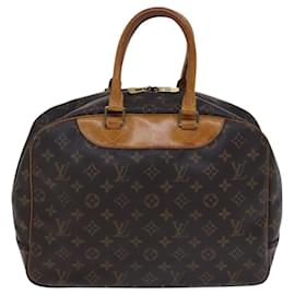 Louis Vuitton-LOUIS VUITTON Monogram Deauville Hand Bag M47270 LV Auth BD1054-Monogram