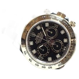 Rolex-ROLEX Daytona combination black8P diamond 116503G '18 Genuine goods Mens-Silvery