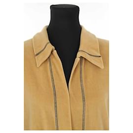 Fendi-Cotton jacket-Brown