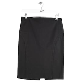 Gucci-Cotton skirt-Black