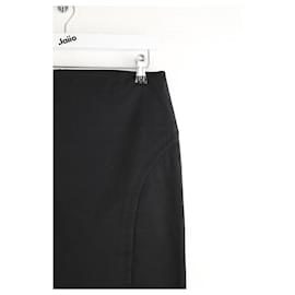 Gucci-Cotton skirt-Black