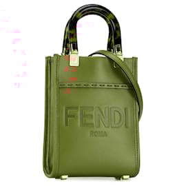 Fendi-FENDI Handbags T.  Leather-Red