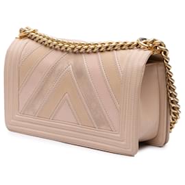 Chanel-CHANEL Handbags T.  Leather-Beige