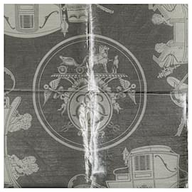 Hermès-HERMES Scarves T.  Silk-Other