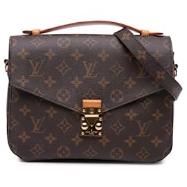 Louis Vuitton-LOUIS VUITTON Handbags T.  Leather-Brown