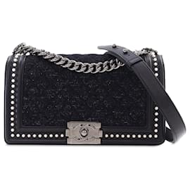 Chanel-CHANEL Handbags T.  Leather-Black