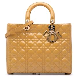 Dior-DIOR Handbags T.  Leather-Brown