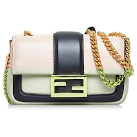 Fendi-Sacs à main FENDI T. Cuir-Rose