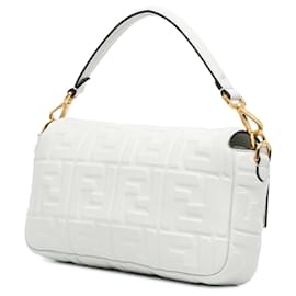 Fendi-FENDI Handbags T.  Leather-White
