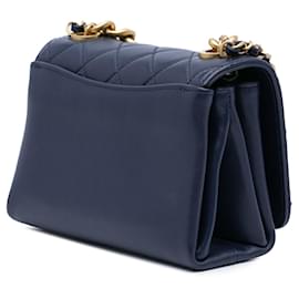 Chanel-CHANEL Handbags T.  Leather-Blue