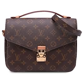 Louis Vuitton-LOUIS VUITTON Handbags T.  Leather-Brown