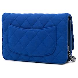 Chanel-CHANEL Handbags T.  Leather-Blue