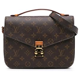 Louis Vuitton-LOUIS VUITTON Handbags T.  Leather-Brown
