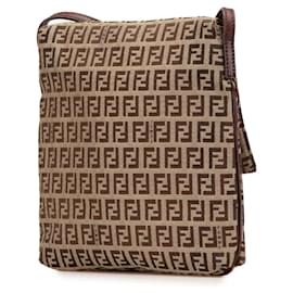 Fendi-FENDI Handbags T.  Leather-Brown
