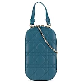Dior-DIOR Handbags T.  Leather-Blue
