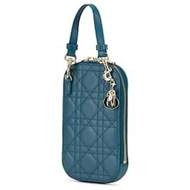 Dior-DIOR Handbags T.  Leather-Blue