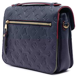 Louis Vuitton-LOUIS VUITTON Handbags T.  Leather-Blue