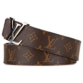 Louis Vuitton-LOUIS VUITTON Belts T.International s Cloth-Brown