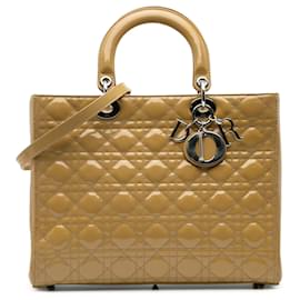 Dior-DIOR Handbags T.  Leather-Yellow