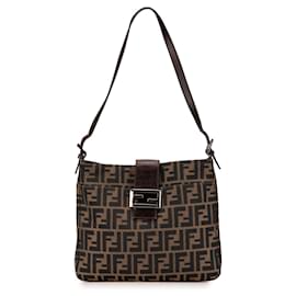 Fendi-FENDI Handbags T.  Leather-Brown